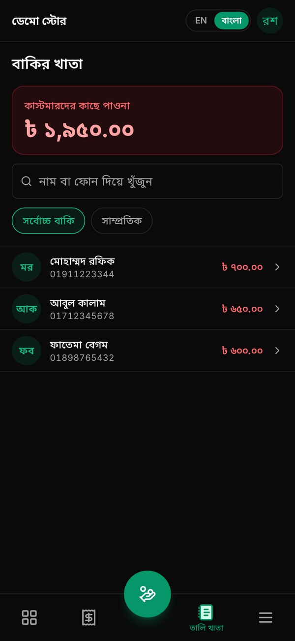 বাকির খাতা — Tukri